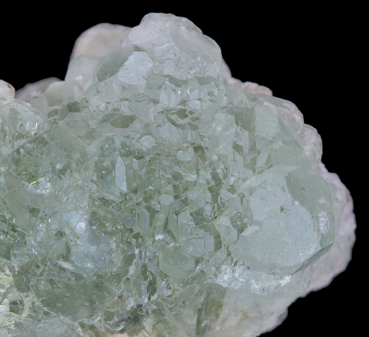 Fluorite with Rhodochrosite