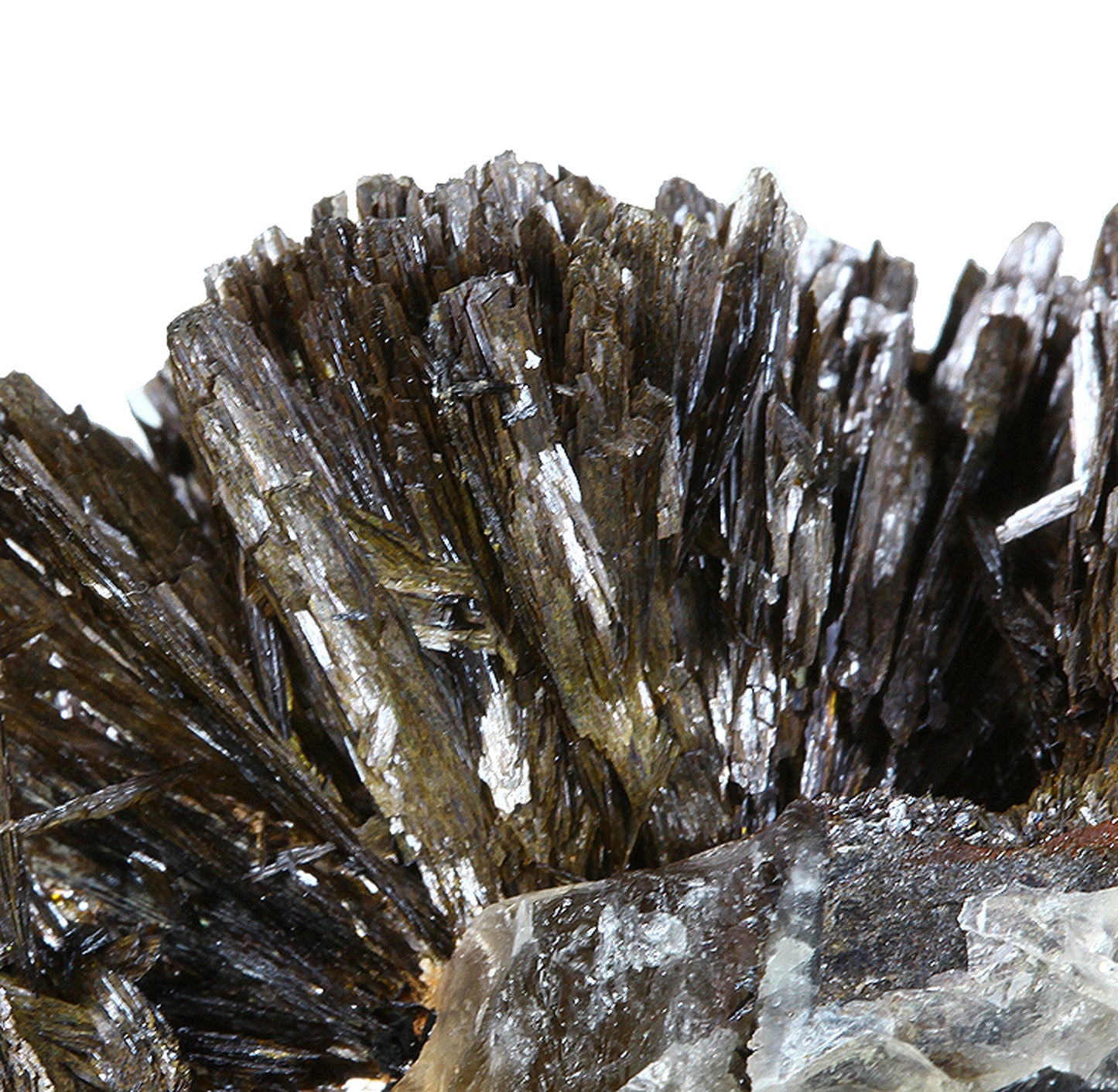 Goethite with Quartz (var: Smoky)