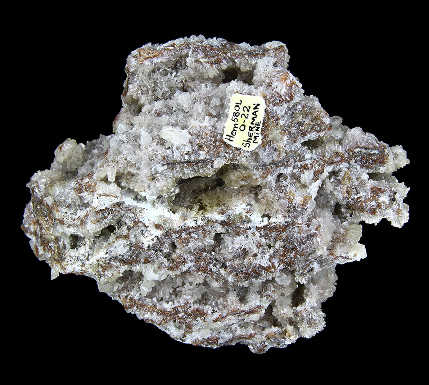 Hemimorphite with Hydrozincite