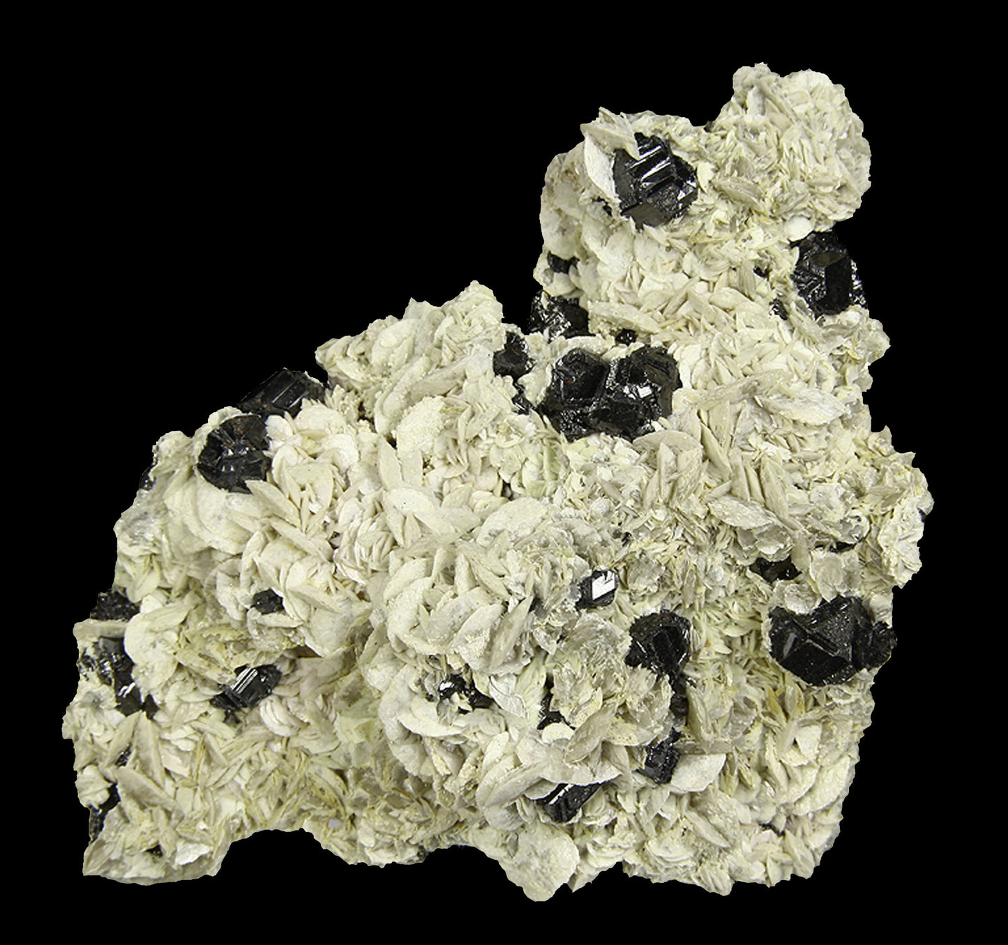 Sphalerite on Siderite