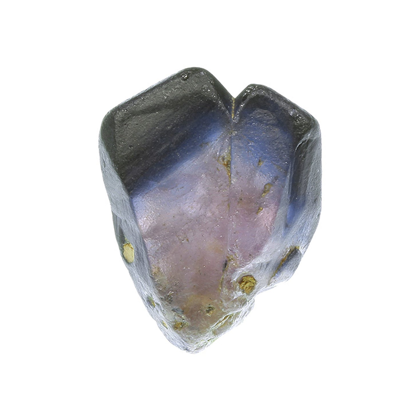 Corundum (var: Sapphire)
(Bi-color Twin)