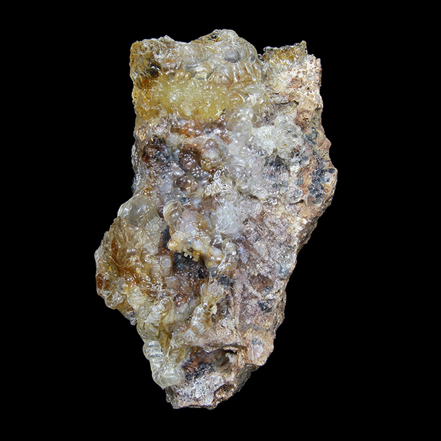 Opal
(var: Opal-AN) / (var: Hyalite Opal)
(“Blood Vessel Opal”)
