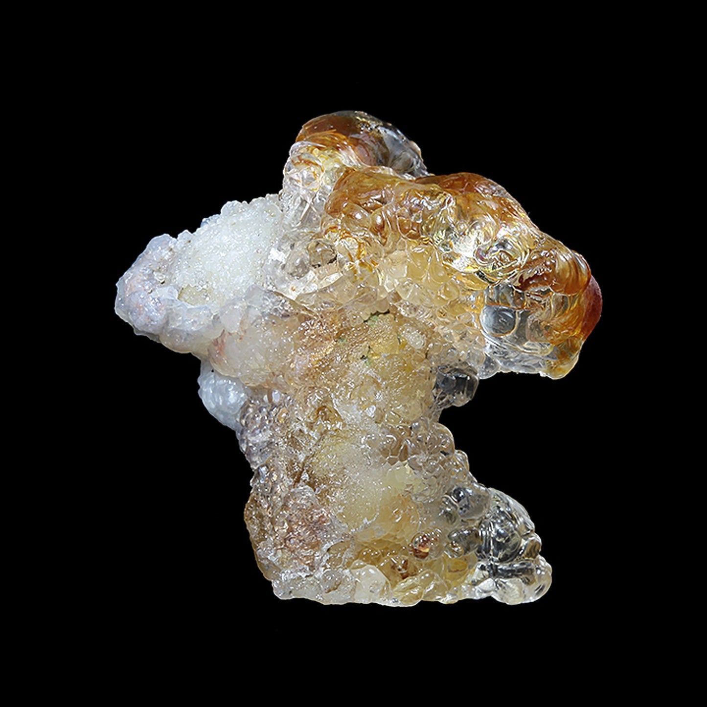 Opal
(var: Opal-AN) / (var: Hyalite Opal)
(“Blood Vessel Opal”)