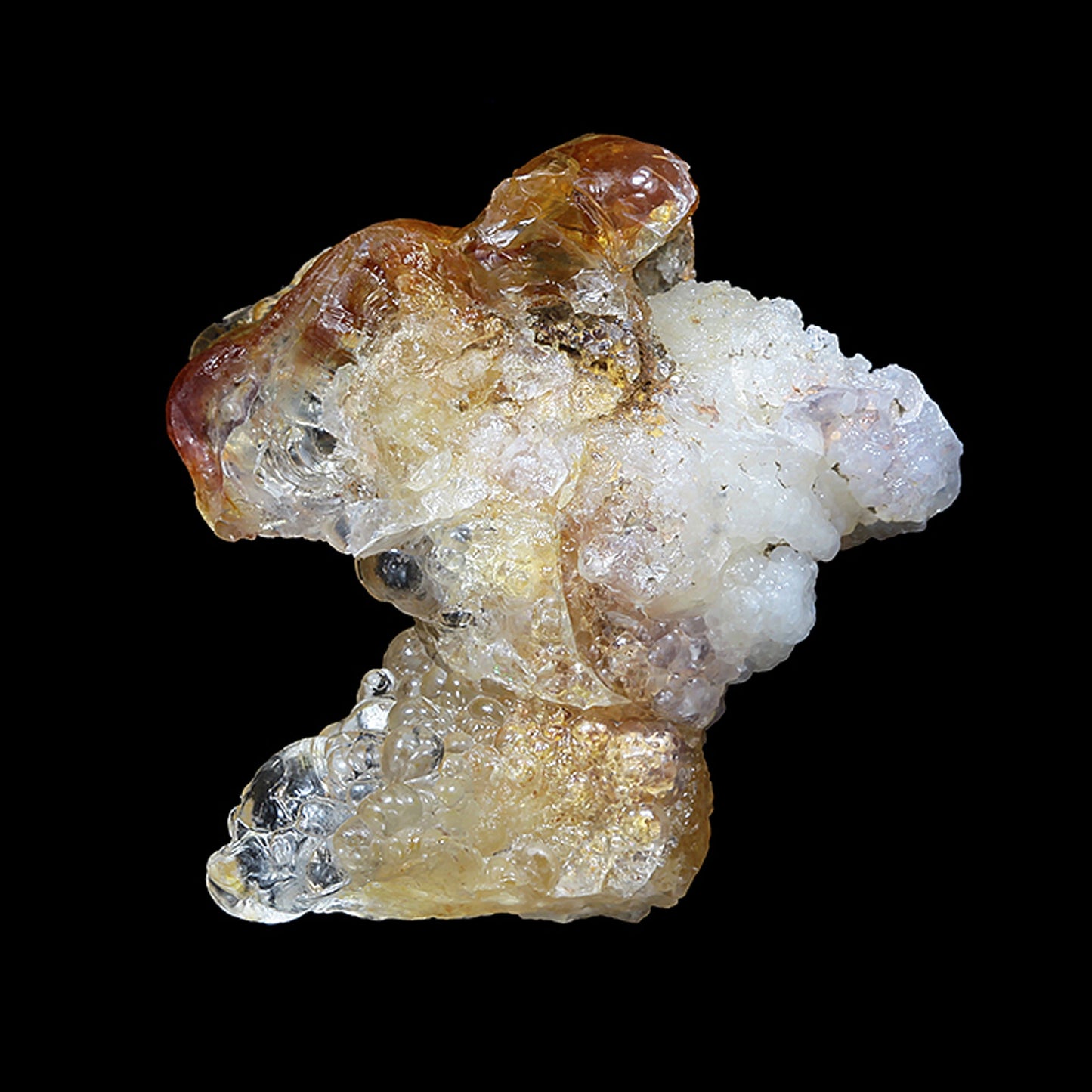 Opal
(var: Opal-AN) / (var: Hyalite Opal)
(“Blood Vessel Opal”)