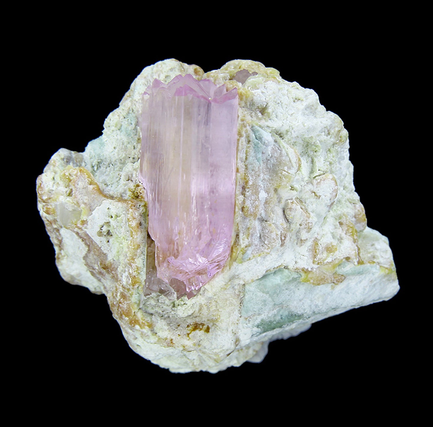 Spodumene (var: Kunzite)
(doubly terminated)