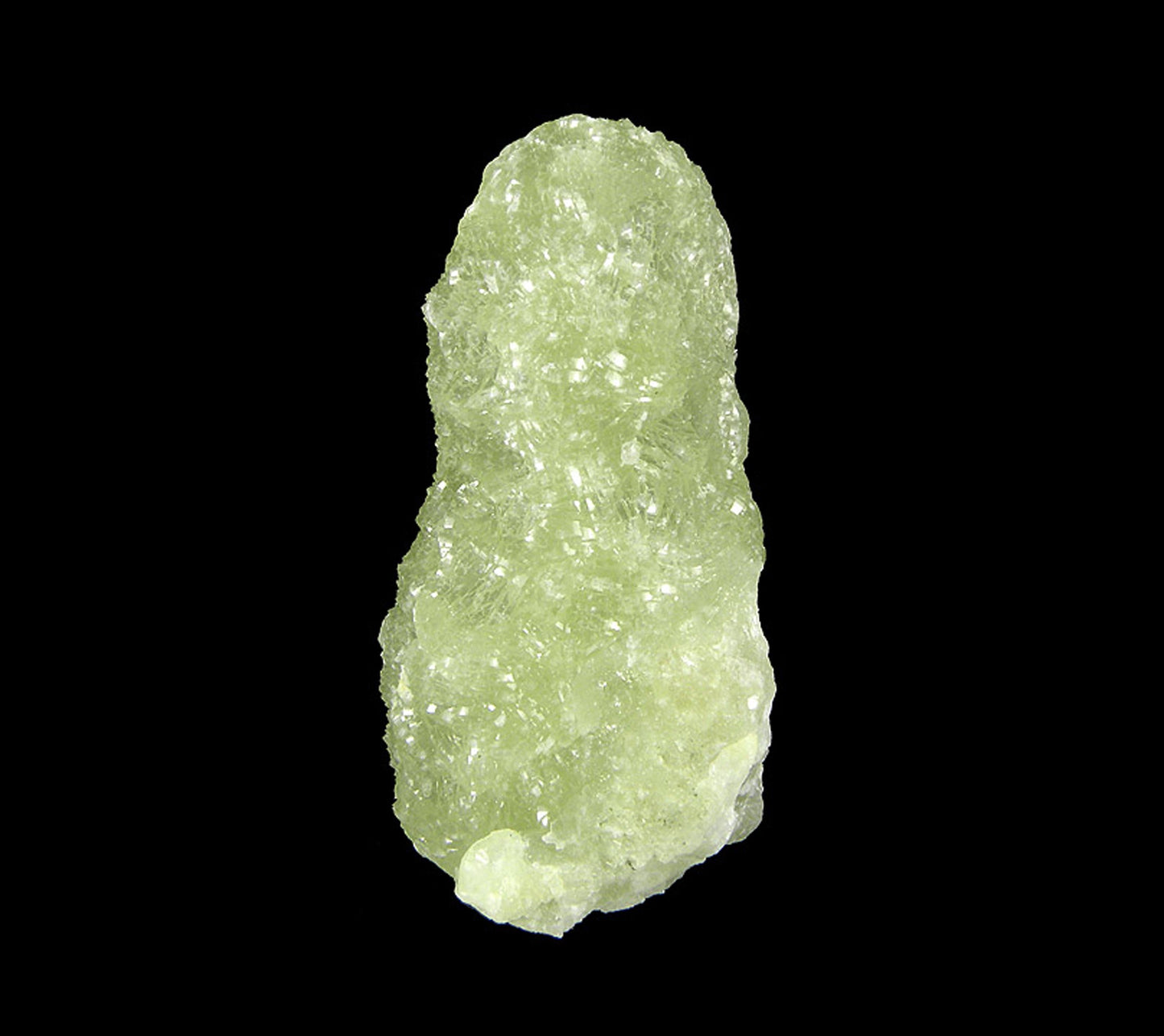 Prehnite finger cast after Anhydrite
