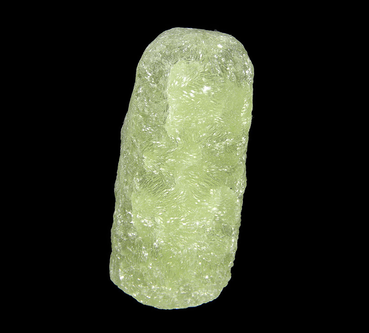 Prehnite finger cast after Anhydrite