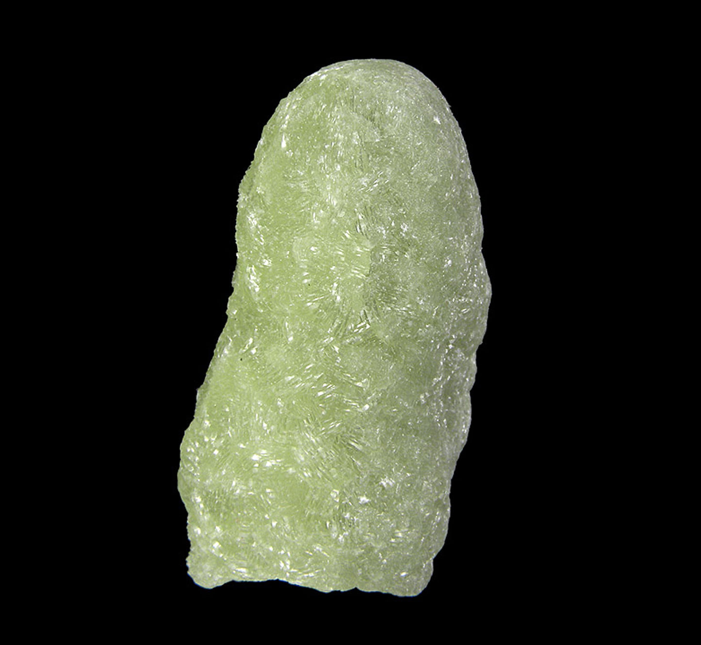Prehnite finger cast after Anhydrite