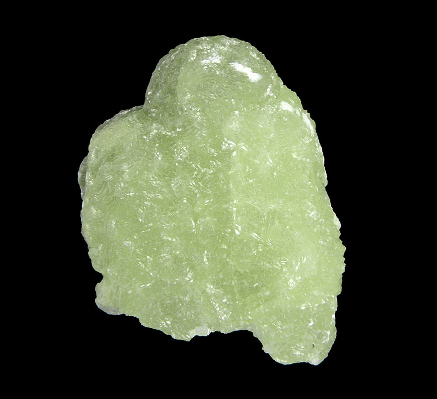 Prehnite finger cast after Anhydrite