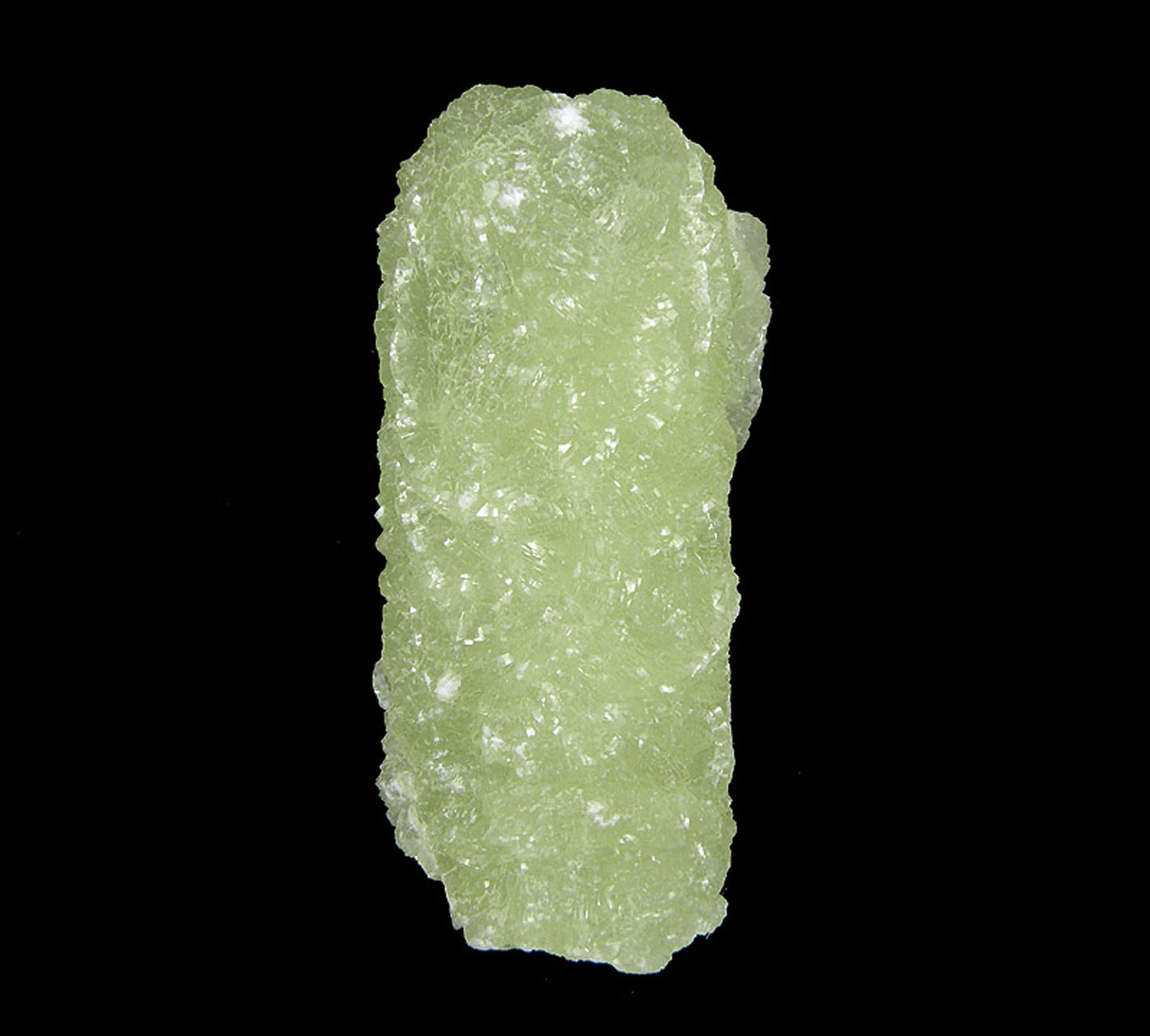 Prehnite finger cast after Anhydrite