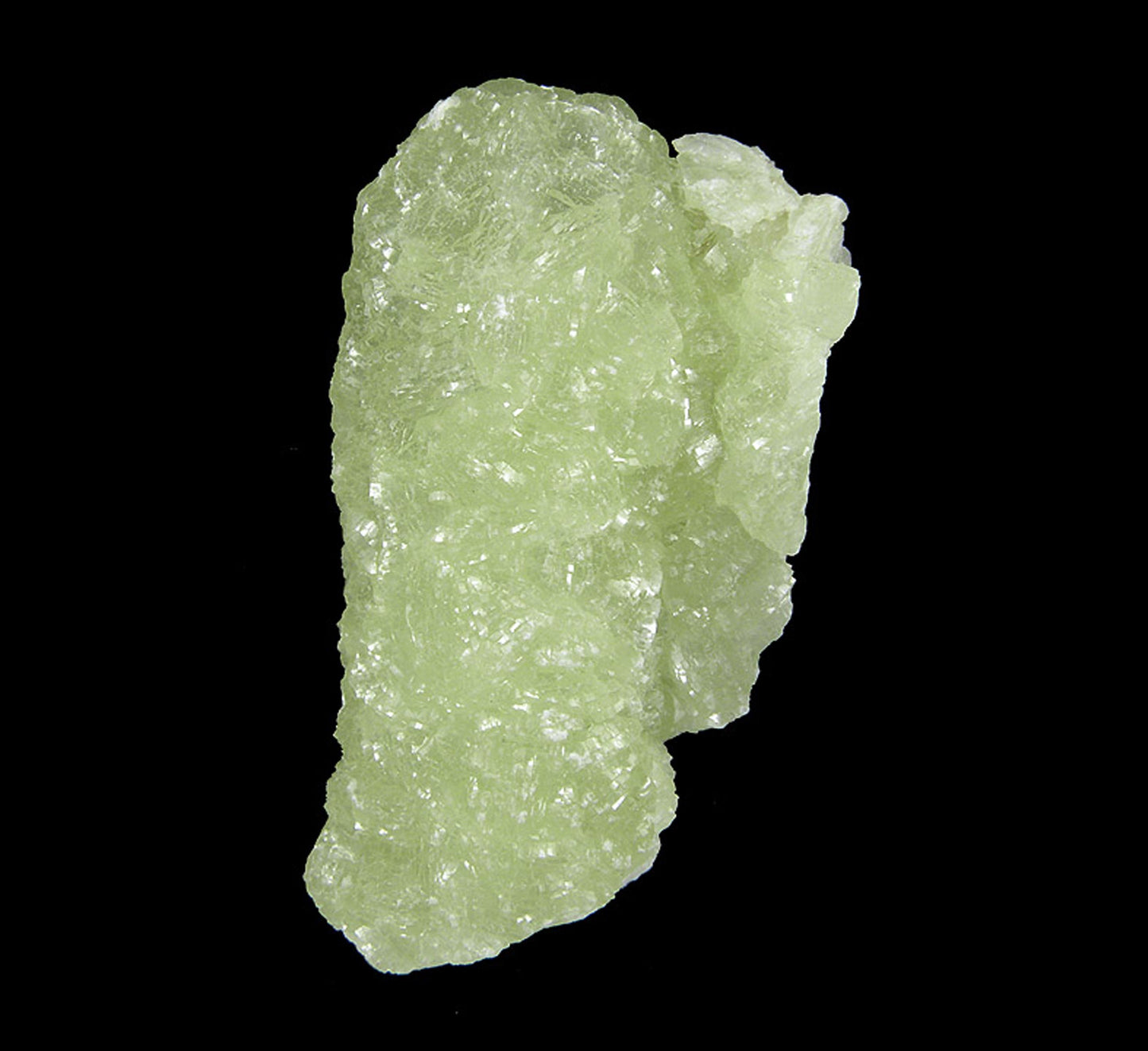 Prehnite finger cast after Anhydrite