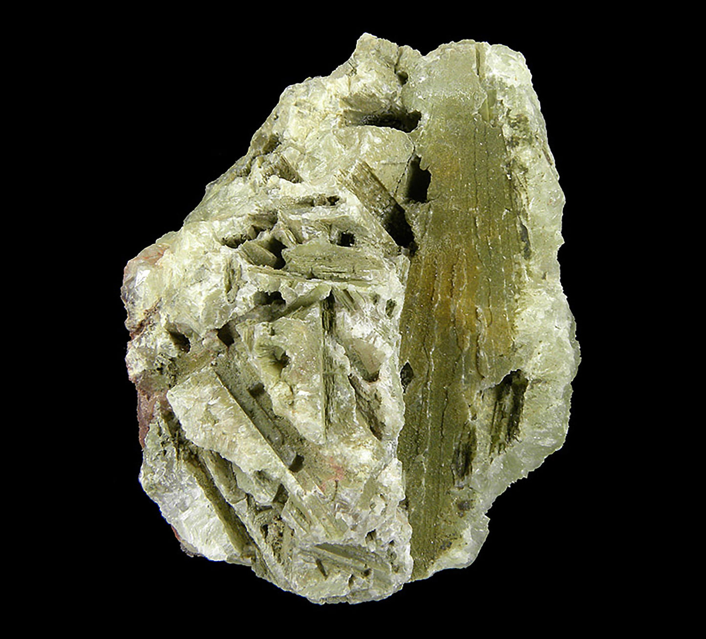 Prehnite finger cast after Anhydrite