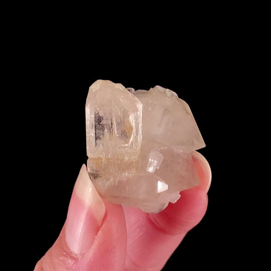 Topaz on Quartz
(GEM crystal)