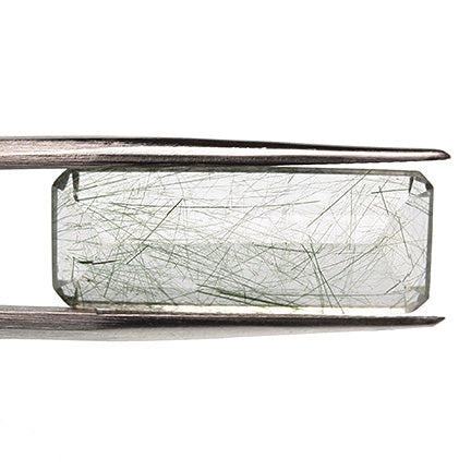 Quartz with Actinolite Inclusions