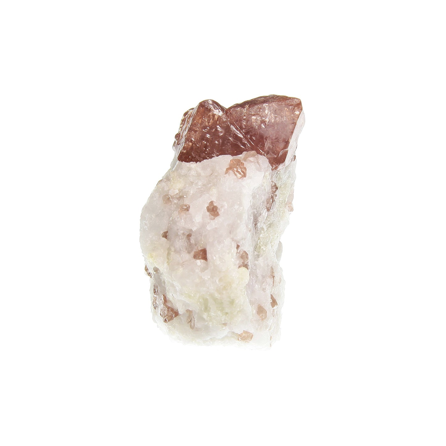 Spinel (3 twins!) on matrix