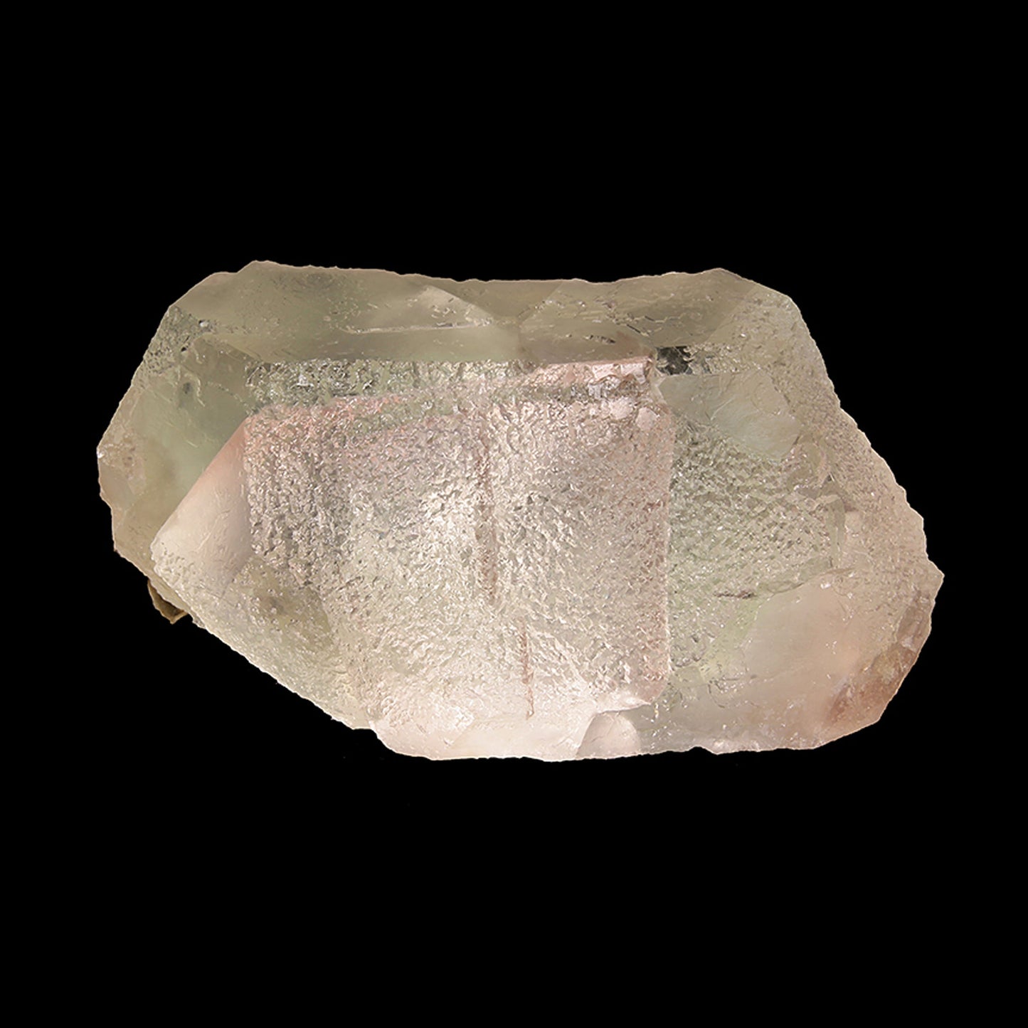 Fluorite
(LARGE bi-color "Spinel-twin")