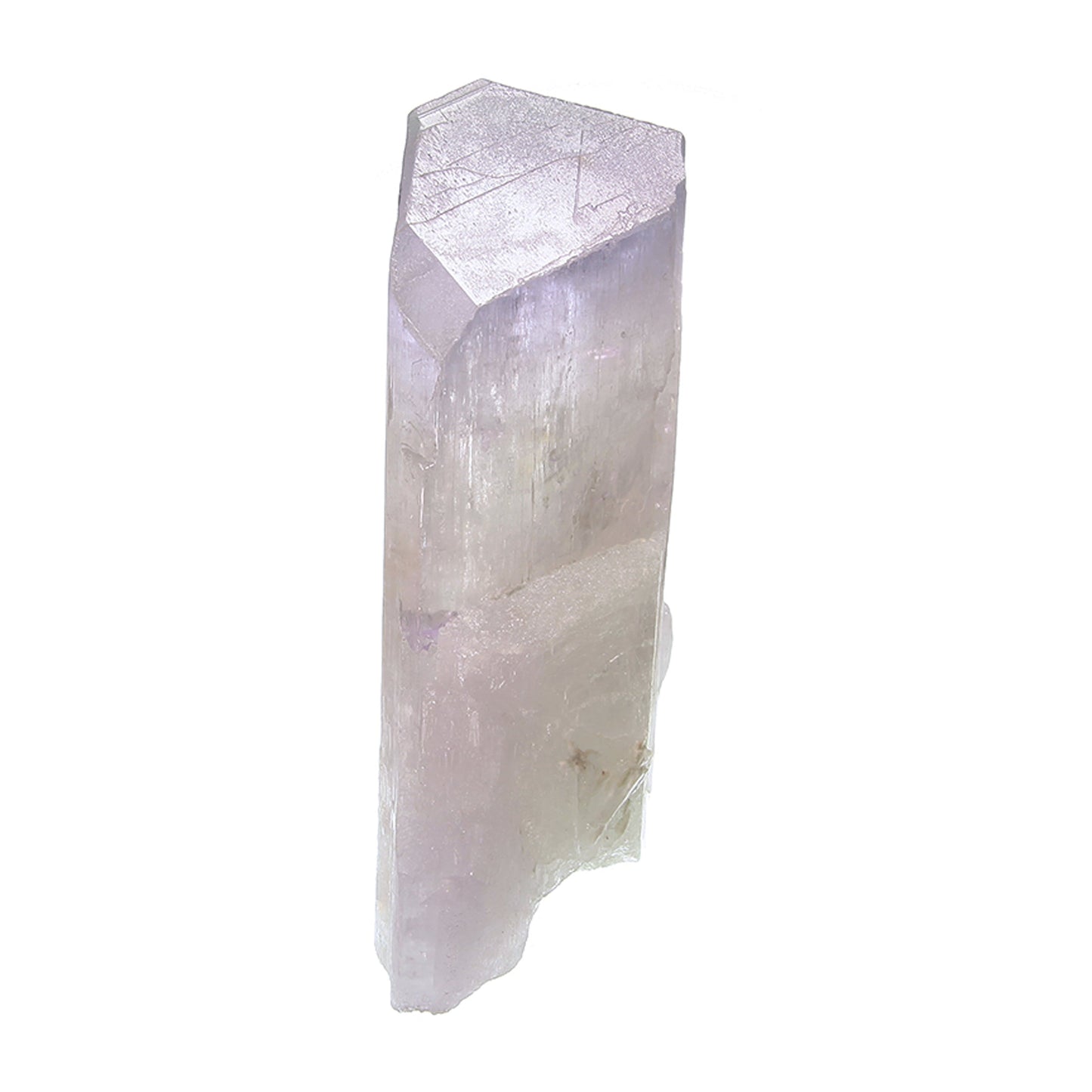 Spodumene (var: Kunzite)
(doubly terminated)