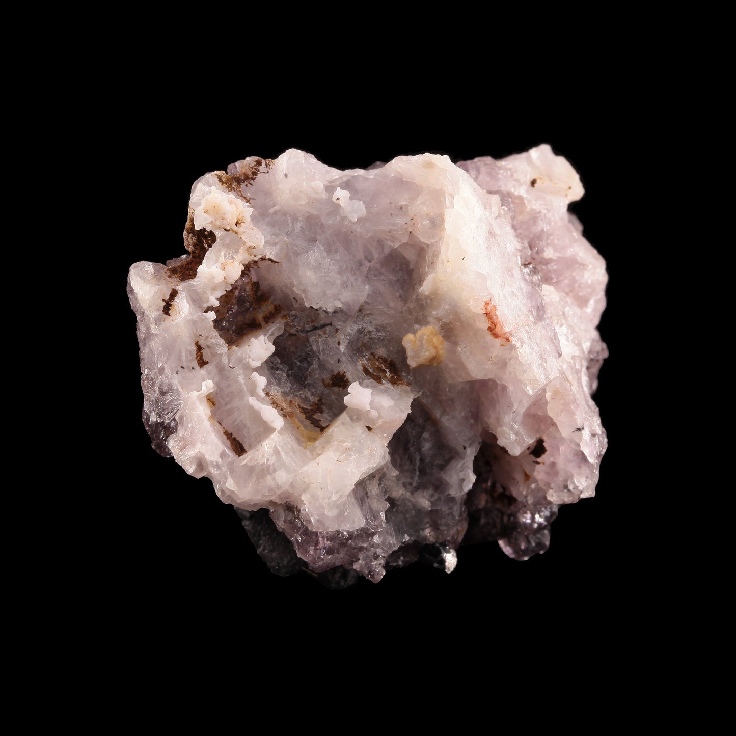 Amethyst with Goethite / Hematite
