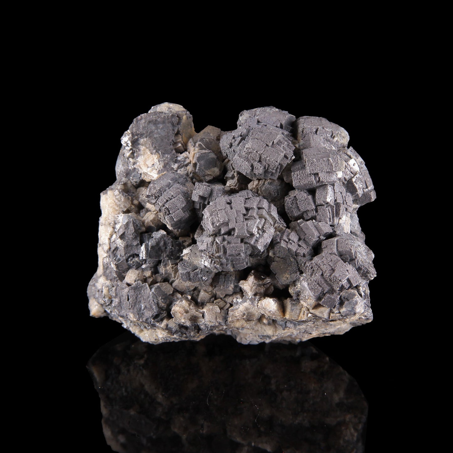 Galena pseudomorph after Pyromorphite