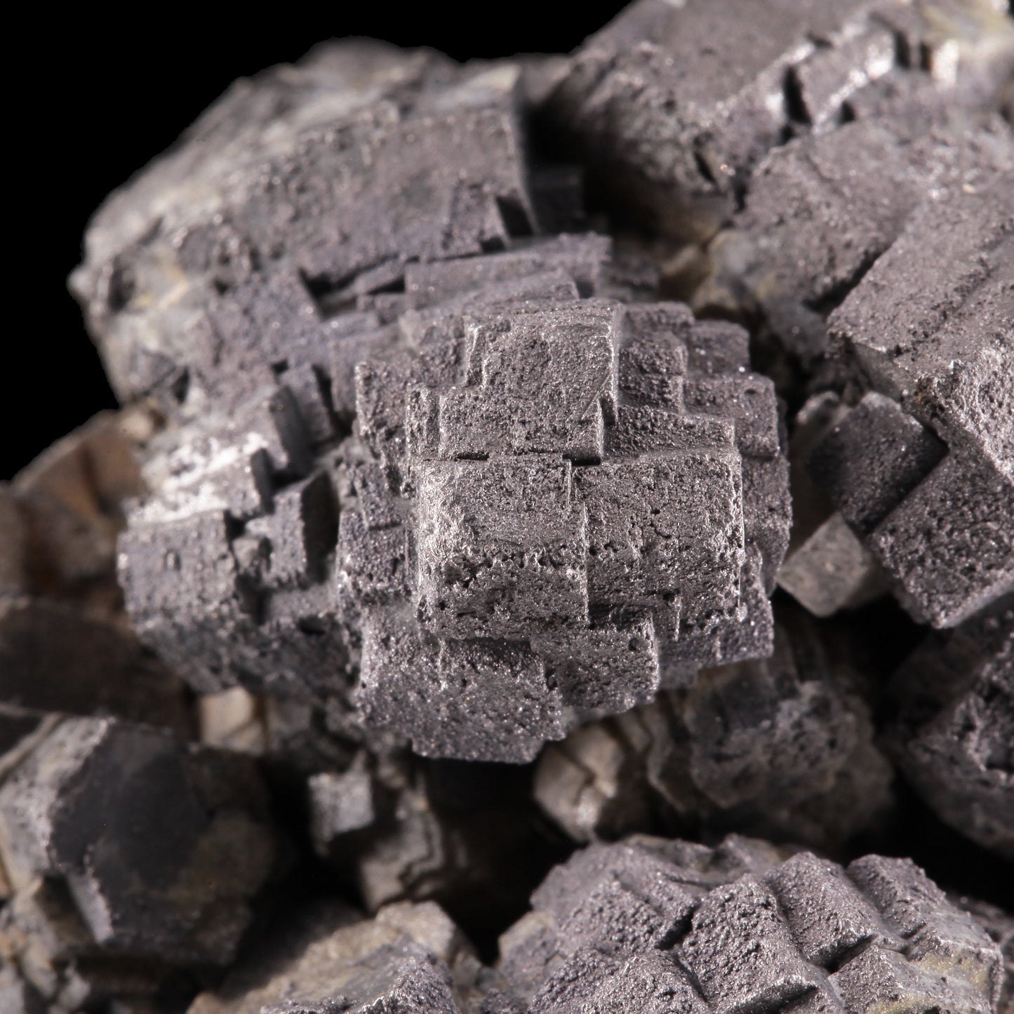 Galena pseudomorph after Pyromorphite