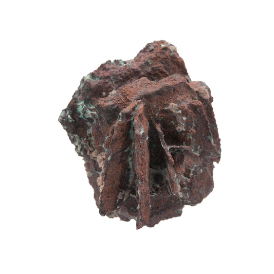 Copper pseudomorph after Azurite 
("Copper Rose")