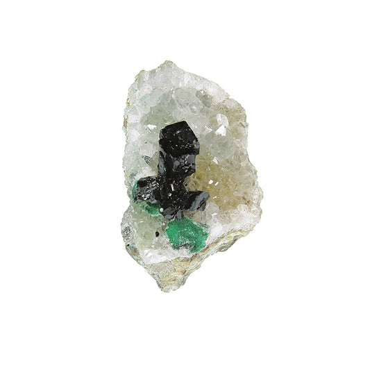 Paratacamite with Malachite