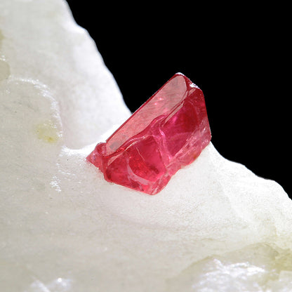 Spinel (Ruby Spinel) twin on matrix