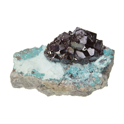 Cuprite on Chrysocolla