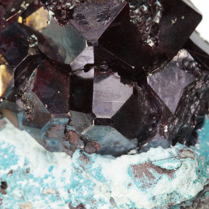 Cuprite on Chrysocolla