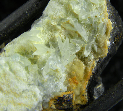Phosphophyllite with Siderite & Sphalerite