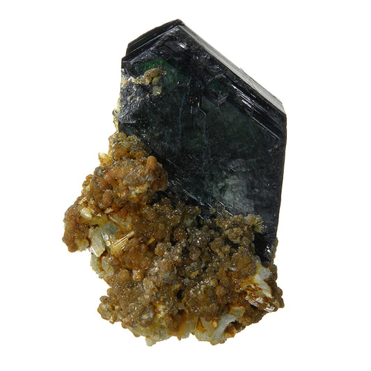 Vivianite with Childrenite and Paravauxite