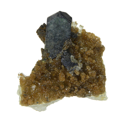 Vivianite with Childrenite and Paravauxite