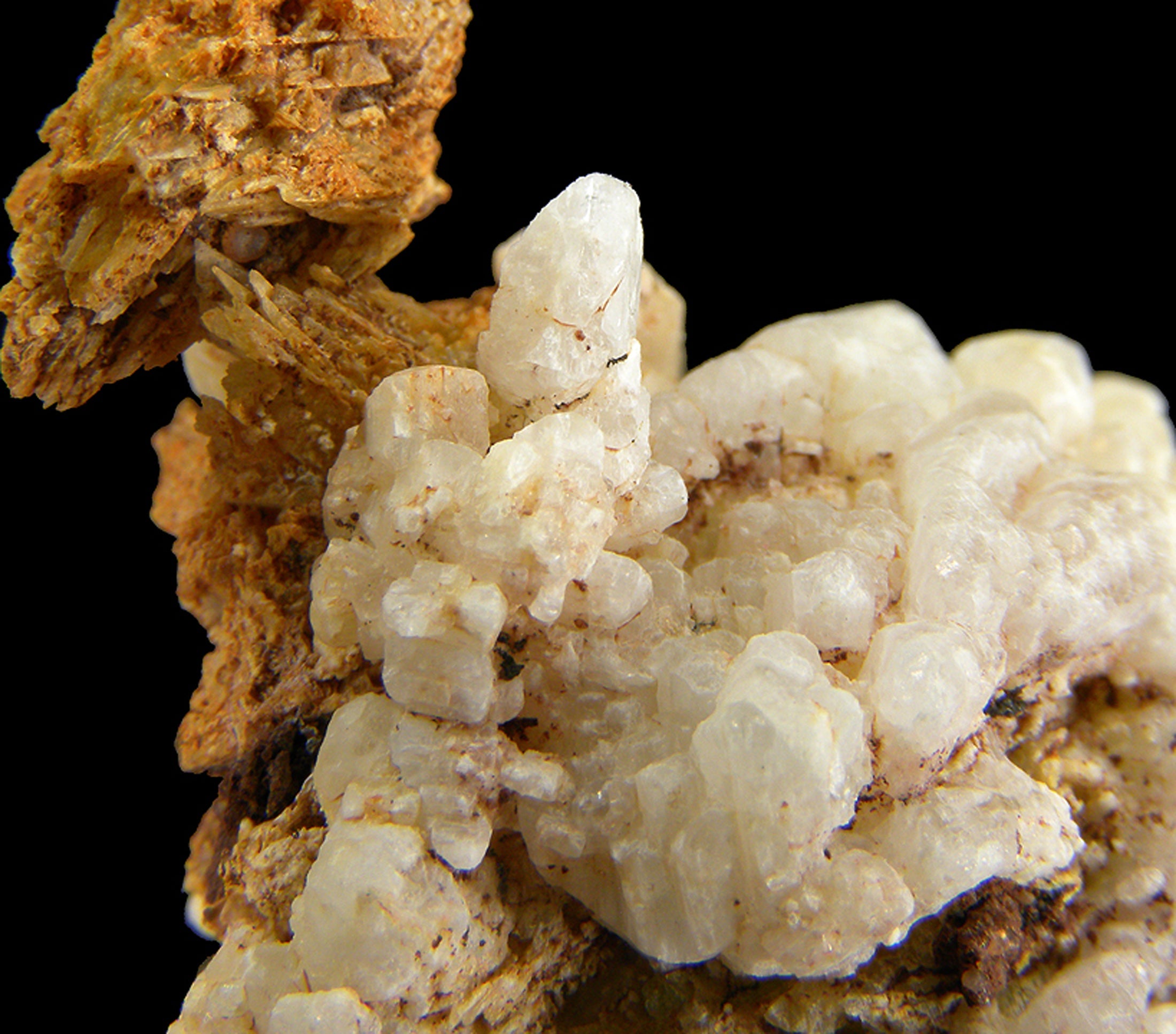 Hopeite (!!) with Phosphophyllite (first known specimens from South Am ...