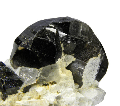 Cassiterite on Quartz