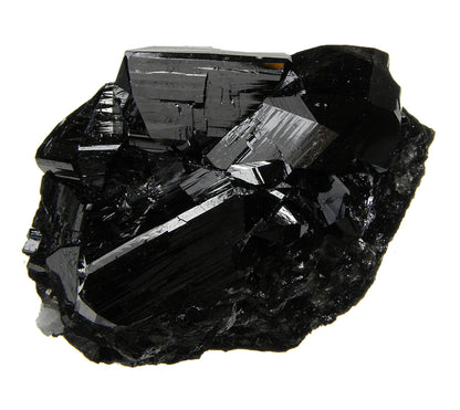 Cassiterite with Tourmaline