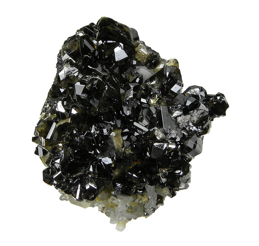 Cassiterite on Quartz