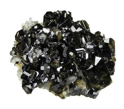 Cassiterite on Quartz