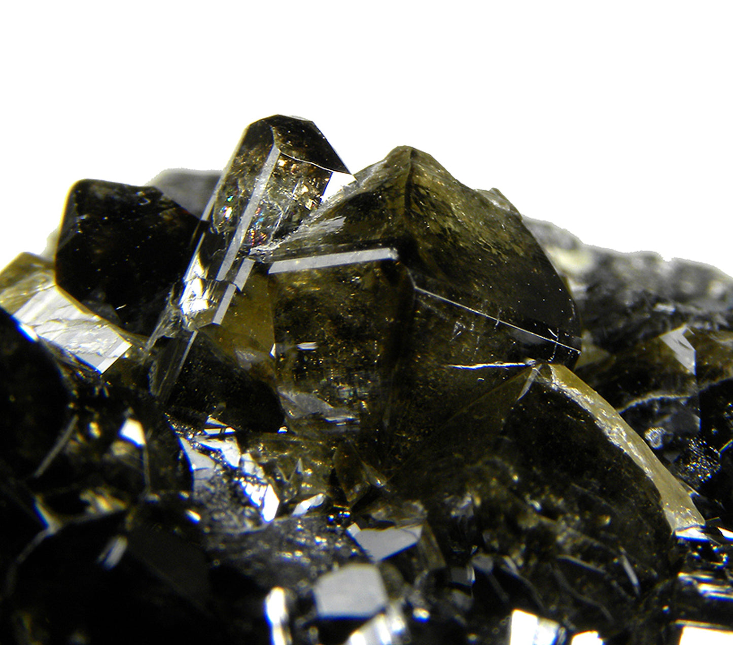 Cassiterite on Quartz