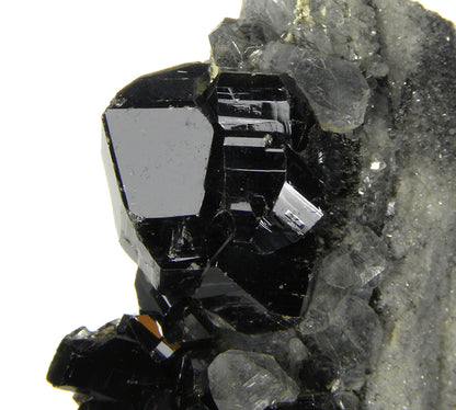 Cassiterite on matrix