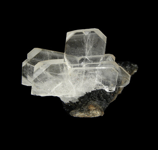 Barite on Siderite