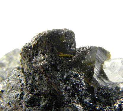 Siderite and Quartz on Pyrite (replacing Siderite) with Stannite