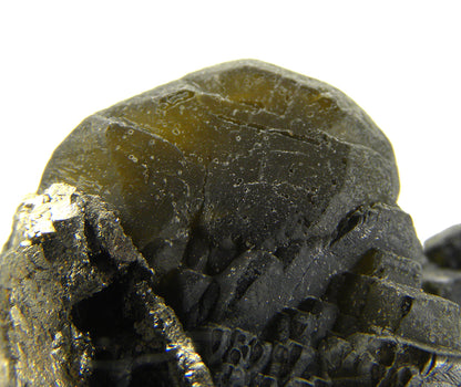 Siderite with Pyrite (replacing Siderite)
