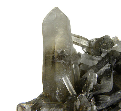 Quartz (var: Smoky) 
(“phantom” group)