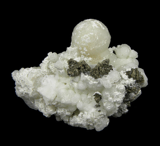 Wavellite with Pyrrhotite