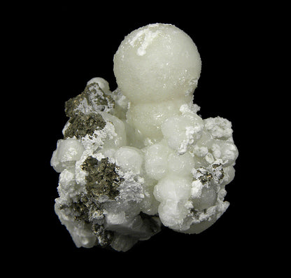 Wavellite with Pyrrhotite