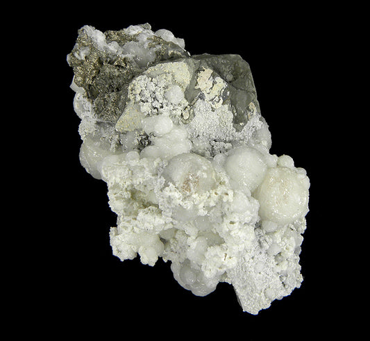 Wavellite with Pyrrhotite