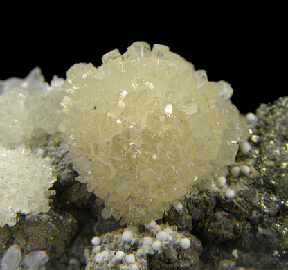 Wavellite with Stannite and Augelite
