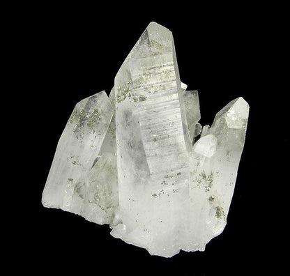 Quartz with Pyrite “phantoms