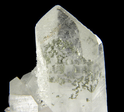 Quartz with Pyrite “phantoms