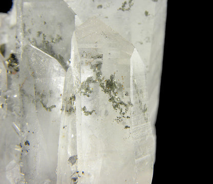 Quartz with Pyrite “phantoms